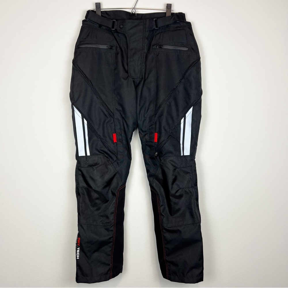 Joe Rocket Men’s Black Armoured Motorcycle Pants Size Large